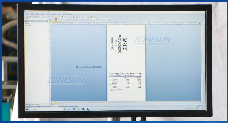 real-time printing labeling machine x5