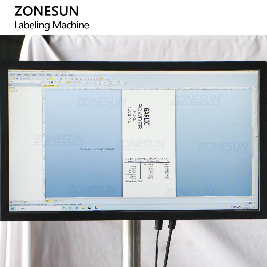 real-time printing labeling machine z4