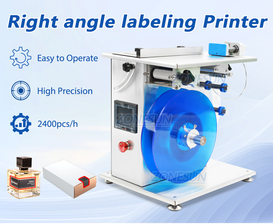 right angle labeling printer x1