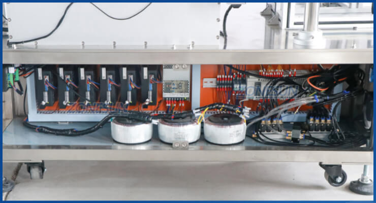 square bottle labeling machine x9