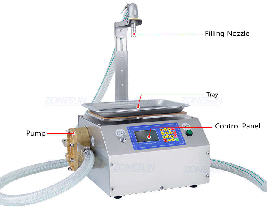 filling and weighing machine x3