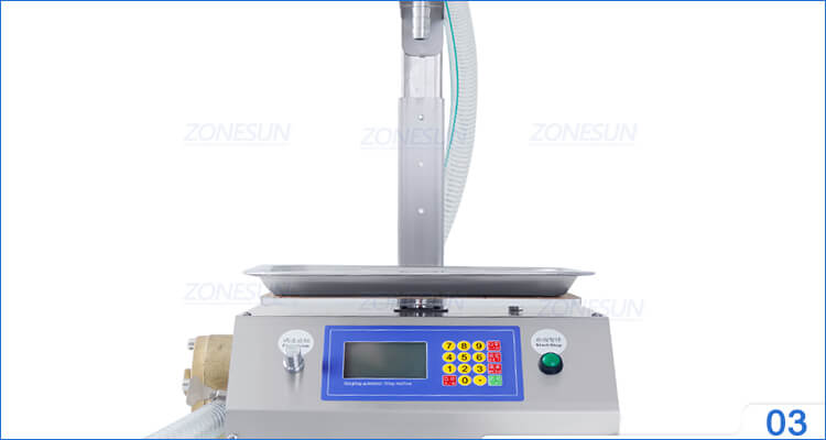 filling and weighing machine x6