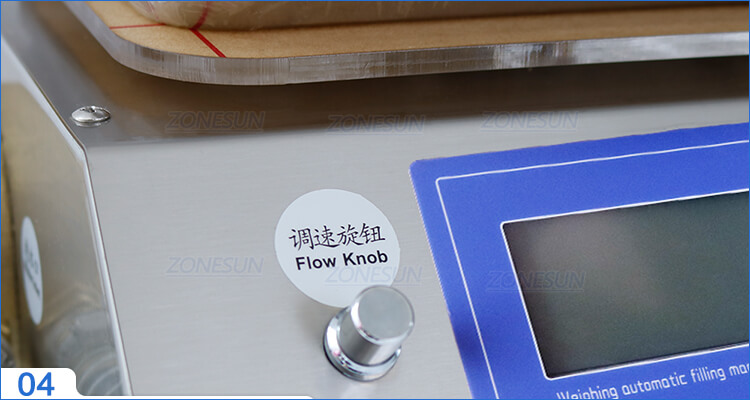 filling and weighing machine x7