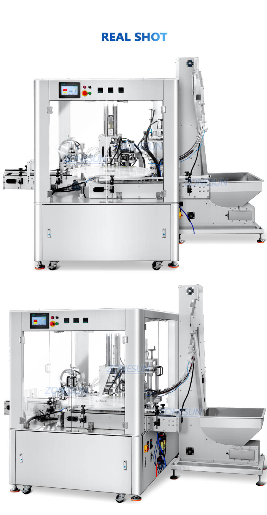 Cosmetic Paste Filling Capping Machine X4