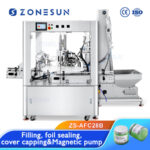 Cosmetic Paste Filling Capping Machine Z1