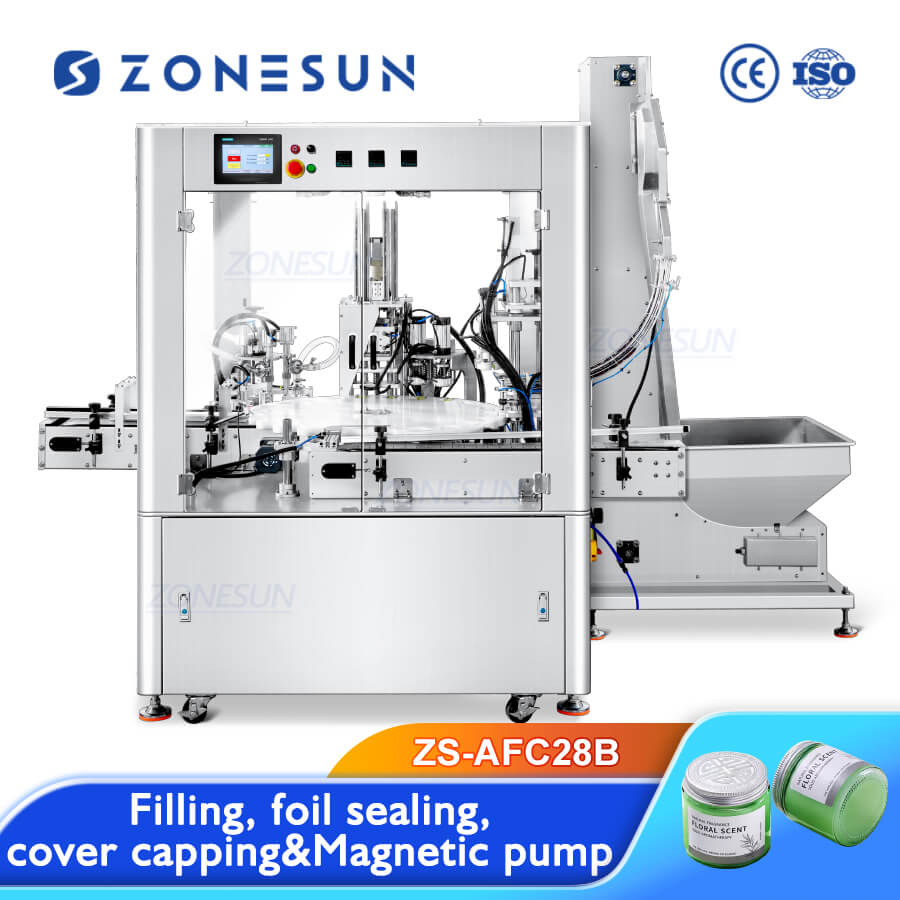 Cosmetic Paste Filling Capping Machine Z1