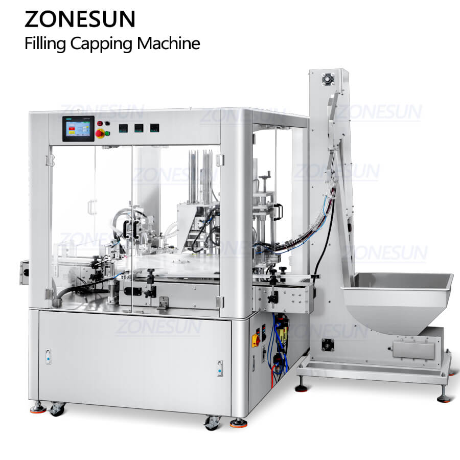 Cosmetic Paste Filling Capping Machine Z3