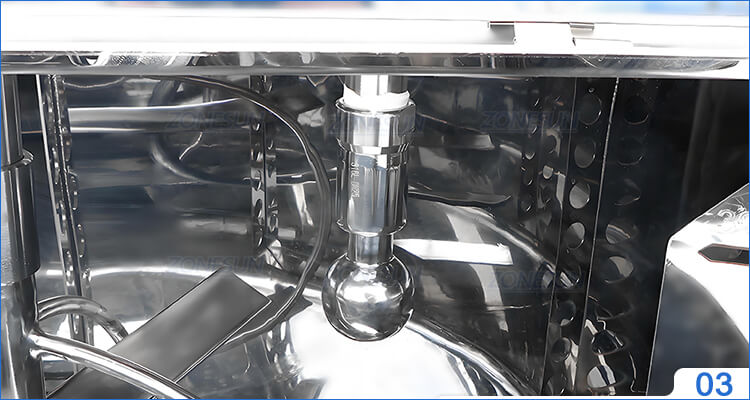 Mixing Tank With Whisk Type Agitator X7