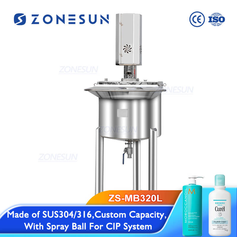 Mixing Tank With Whisk Type Agitator Z1