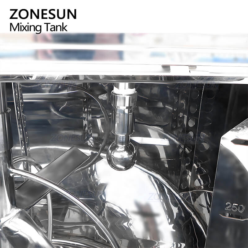 Mixing Tank With Whisk Type Agitator Z5