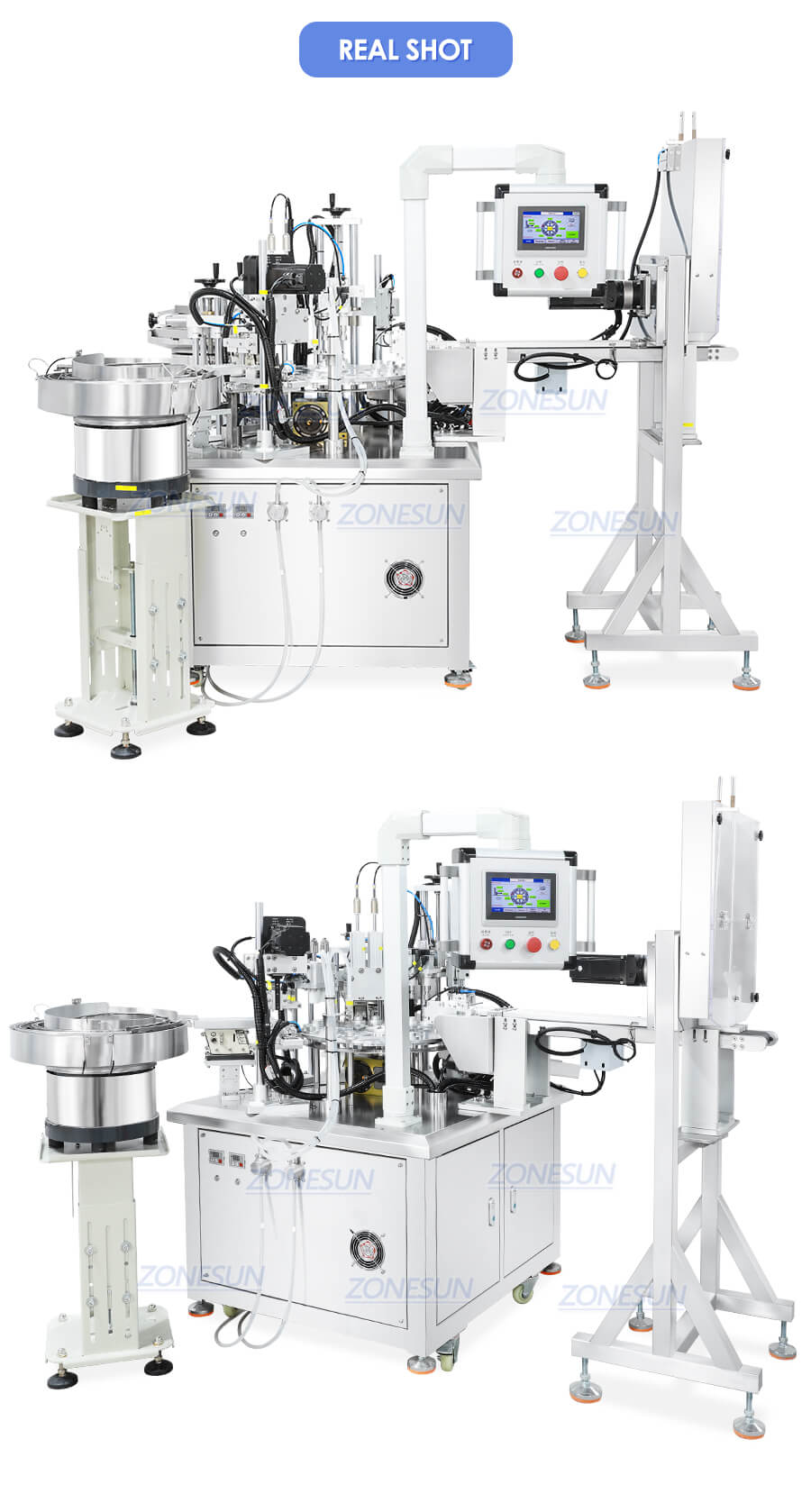 Roller Ball Botle Filling Capping Machine X1