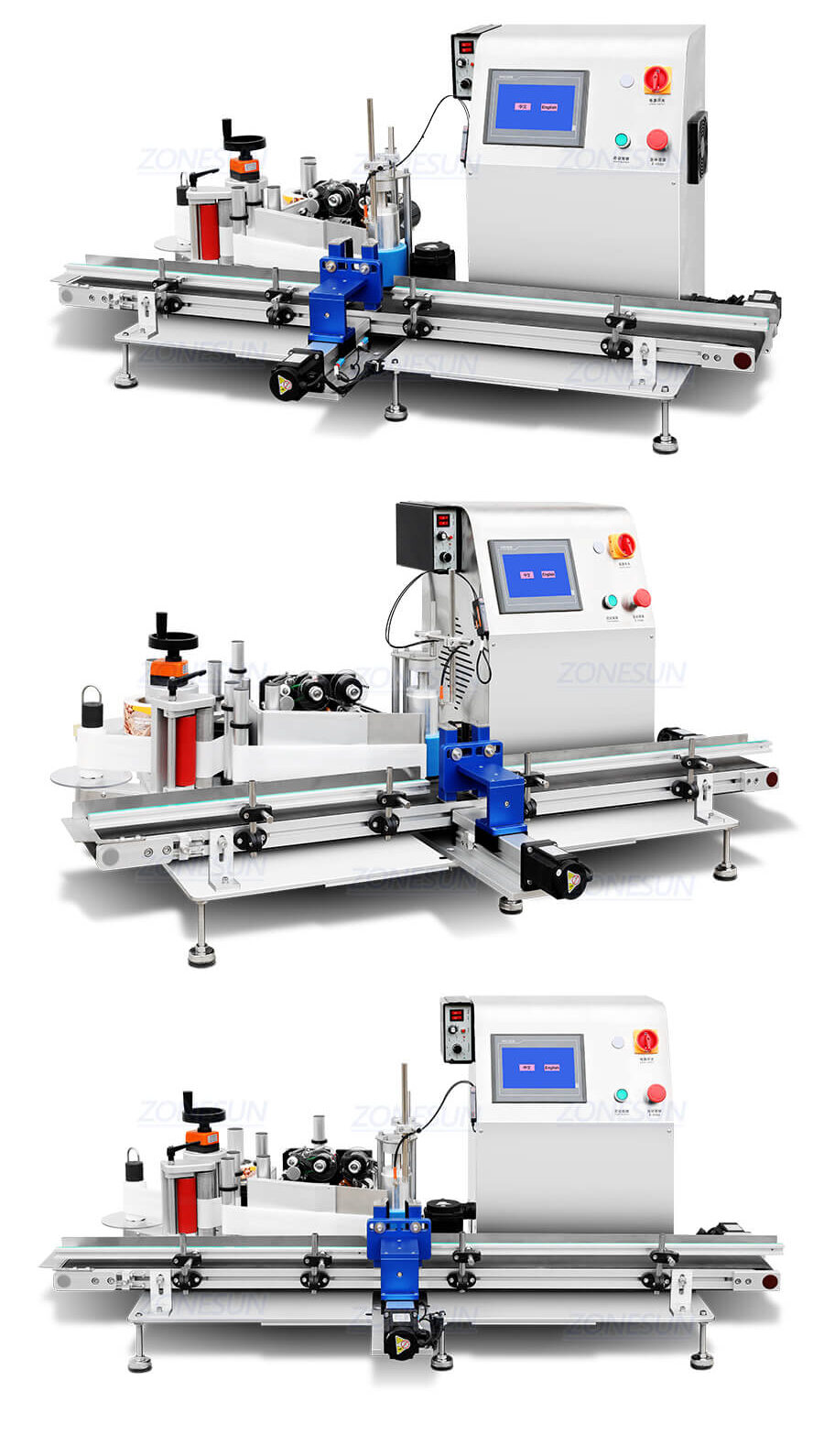 Etikettiermaschine für runde Flaschen X4 Round Bottles Labeling Machine X4
