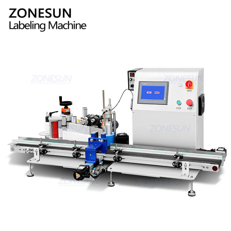 Rundflaschen-Etikettiermaschine Z4 Round Bottles Labeling Machine Z4