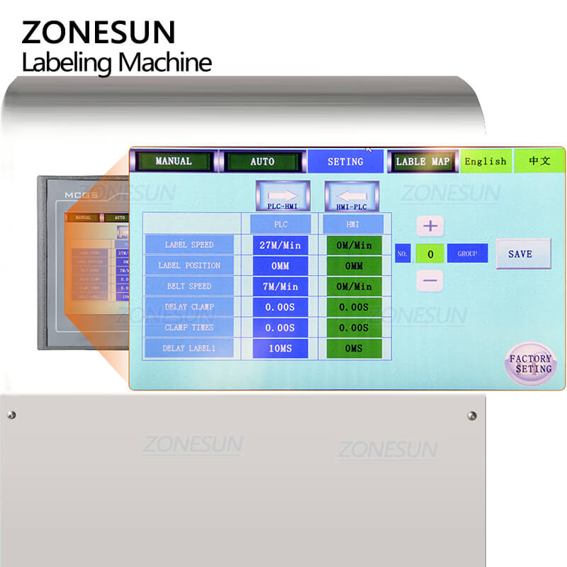Rundflaschen-Etikettiermaschine Z5 Round Bottles Labeling Machine Z5