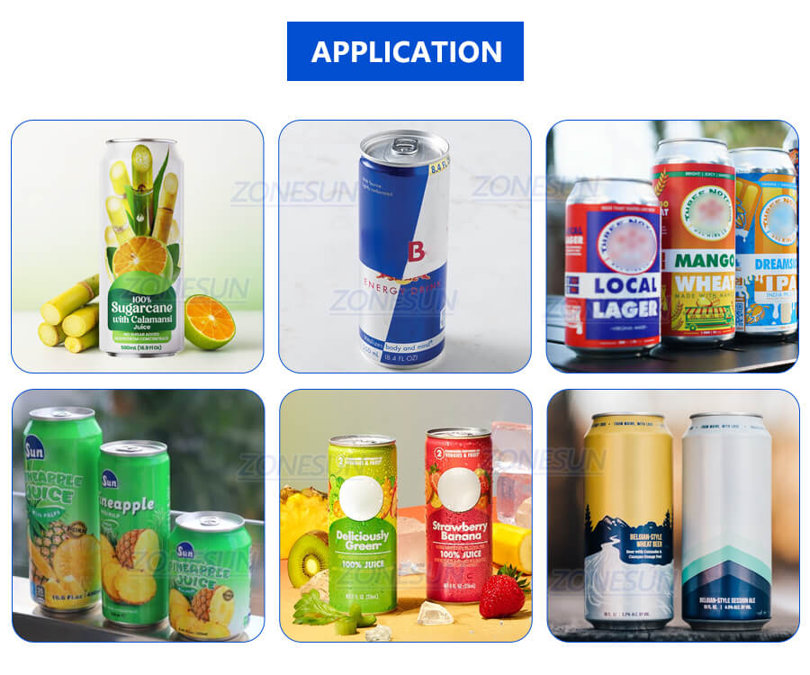 Semi Automatic Beer Can Filling Machine X2