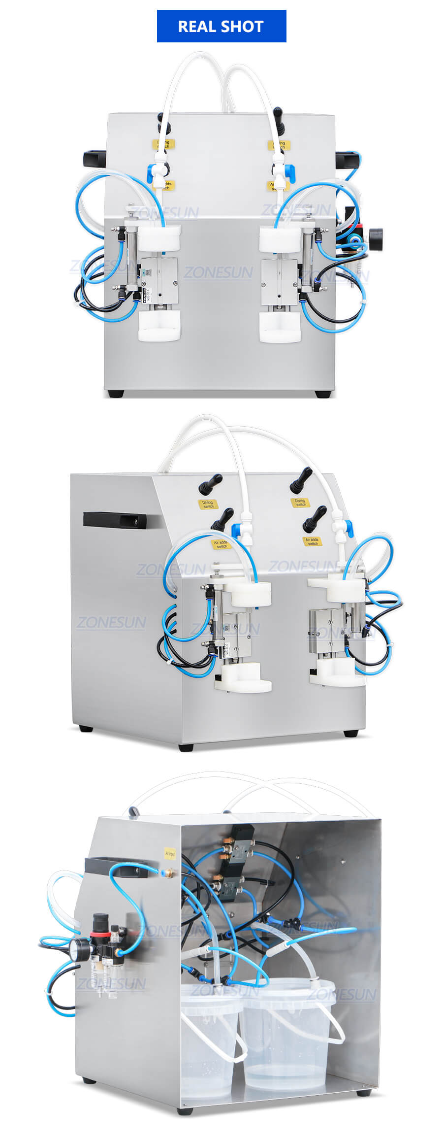 Semi Automatic Beer Can Filling Machine X4