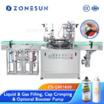 Aerosol Can Filling Capping Machine Z1