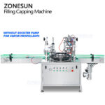 Aerosol Can Filling Capping Machine Z8
