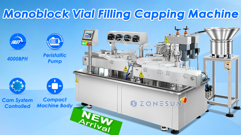 Automatic Filling And Capping Machine