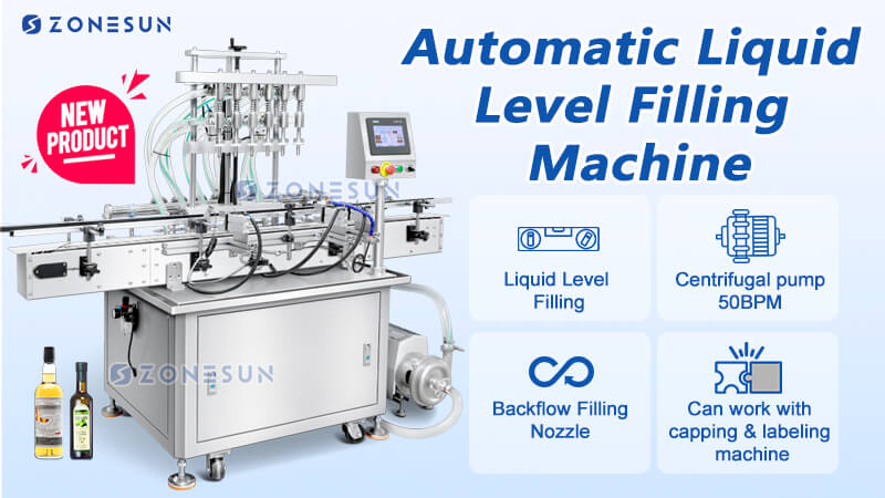 Automatic Liquid Level Filling Machine