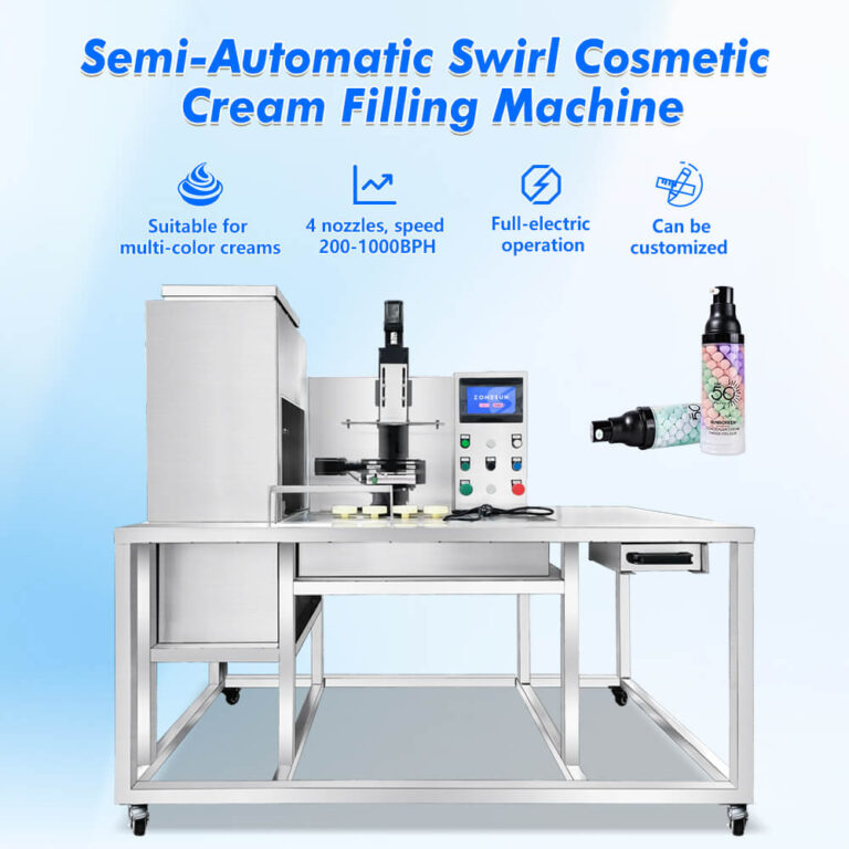 Cosmetic Swirl Filling Machine Z1