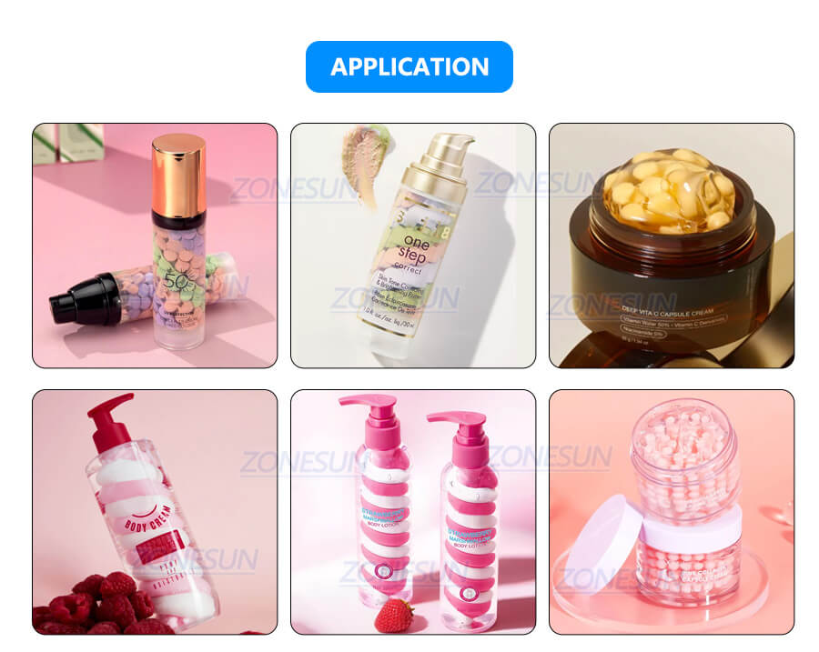 Cosmetic Swirl Filling Machine X2