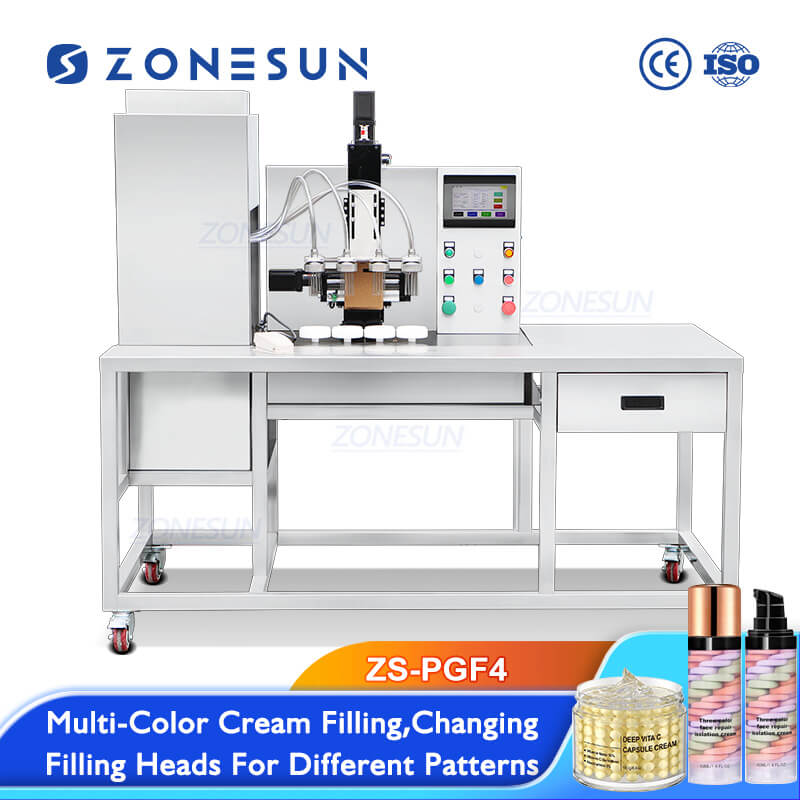 Cosmetic Swirl Filling Machine Z1