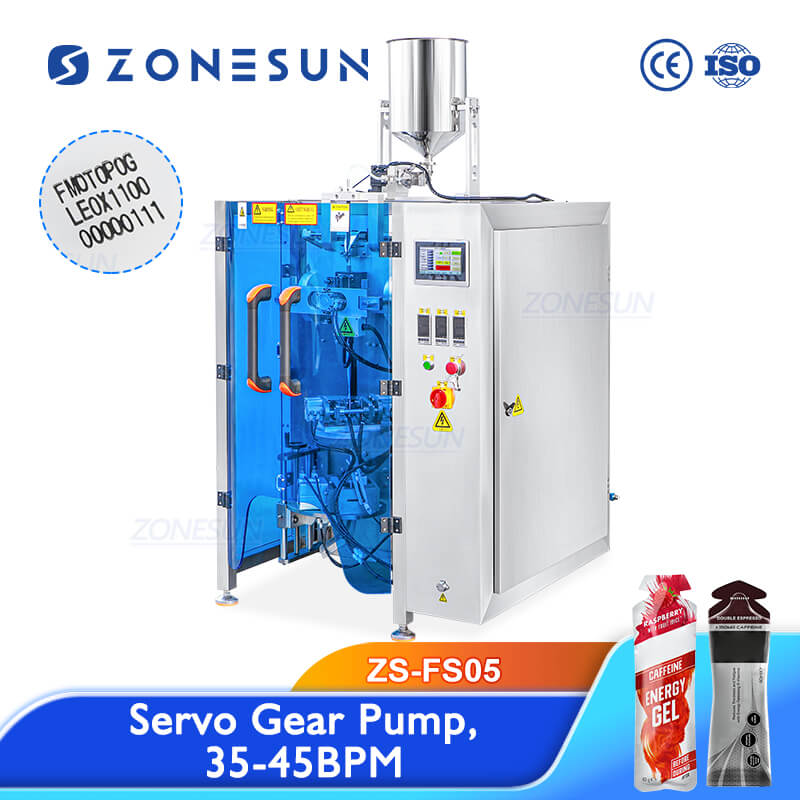 Energy Gel Paste Sachet Vffs Packaging Machine Z1