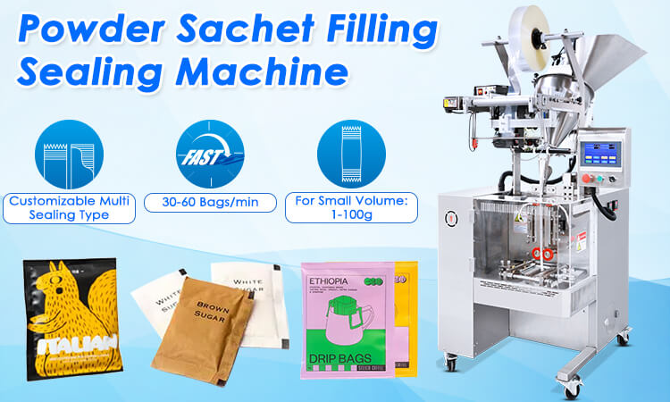 Powder Sachet Vffs Packaging Machine