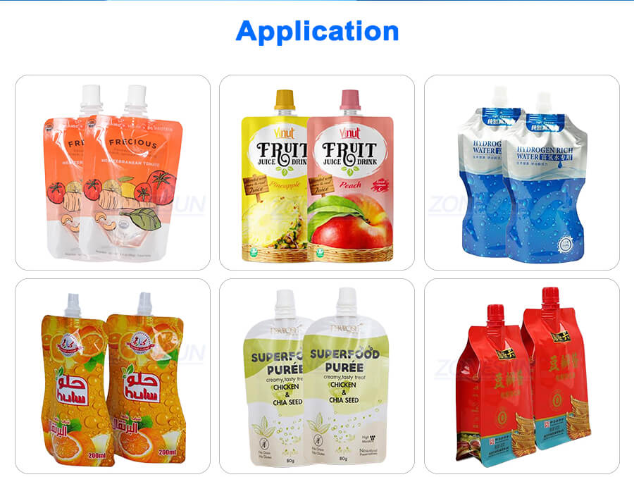 Spout Pouch Filling Capping Machine X2