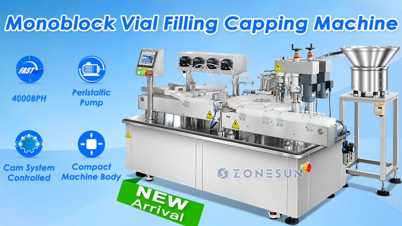 Vial Filling Capping Machine