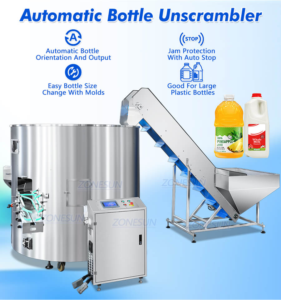 Bottle Unscrambler Sorting Machine X1