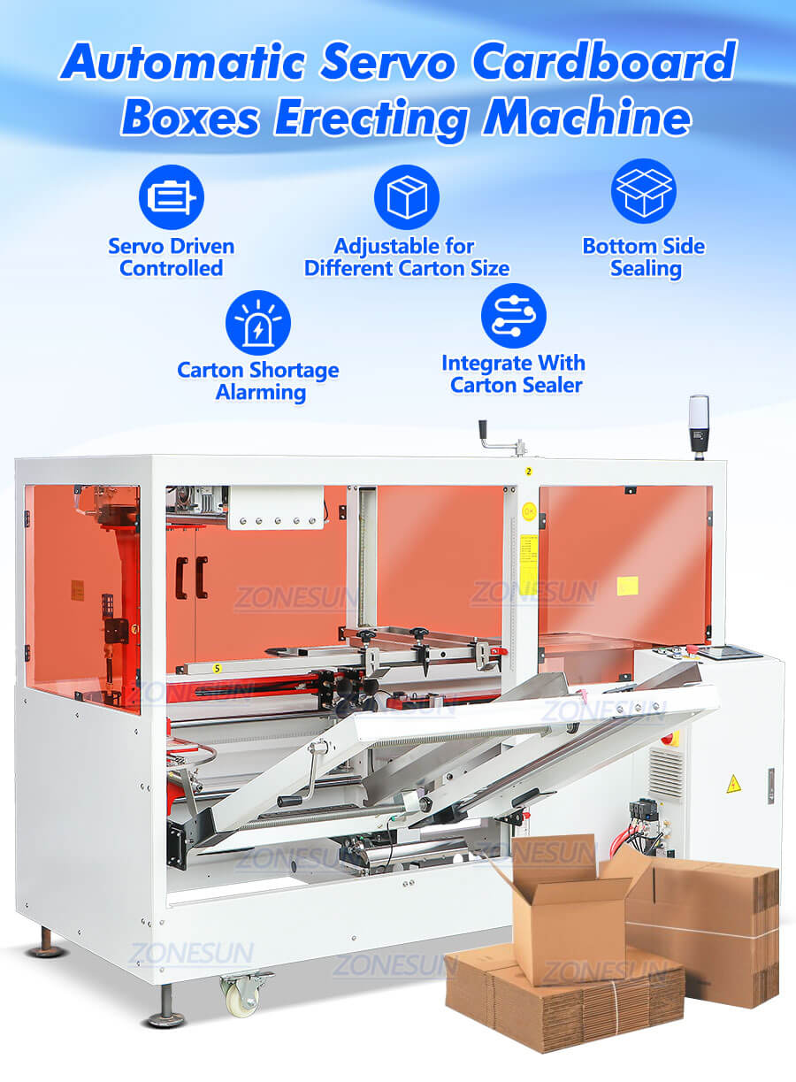 Carton Folding Erector Machine X1