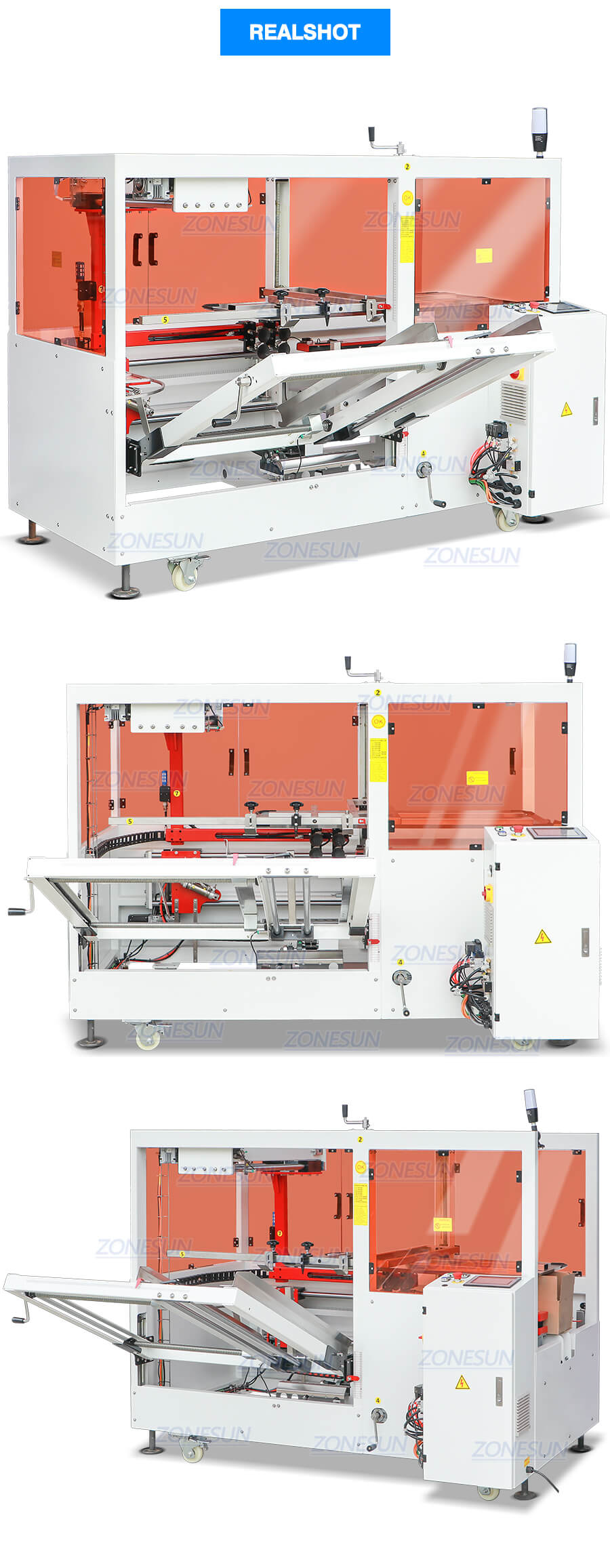 Carton Folding Erector Machine X4