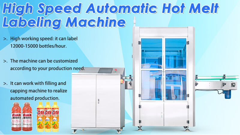 Hot Melt Glue Labeling Machines