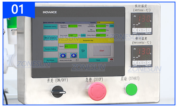 Vffs Sachet Packaging Machine X5