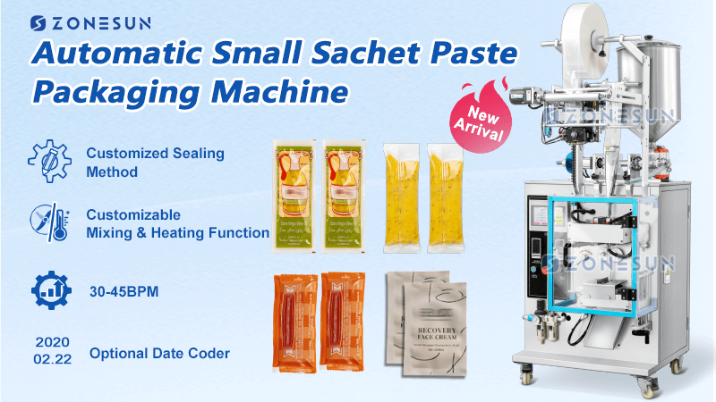 Paste Mixing Heating Filling Sealing Machine