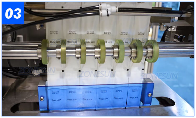 Sauce Sachet Filling Sealing Machine X7