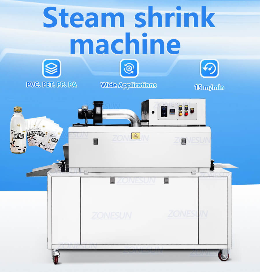 Sleeve Steam Heat Shrinking Machine X1