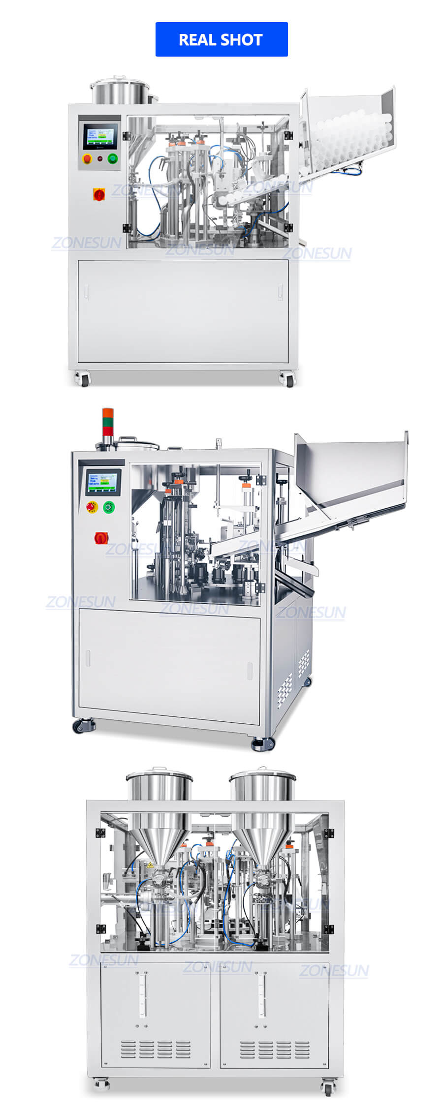 Soft Tube Filling Sealing Machine X4