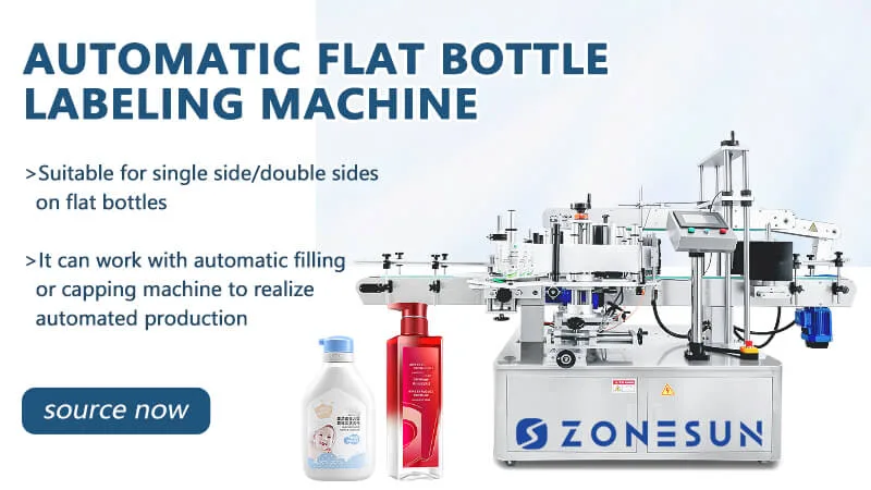 Automatic Irregular Bottle Labeling Machine