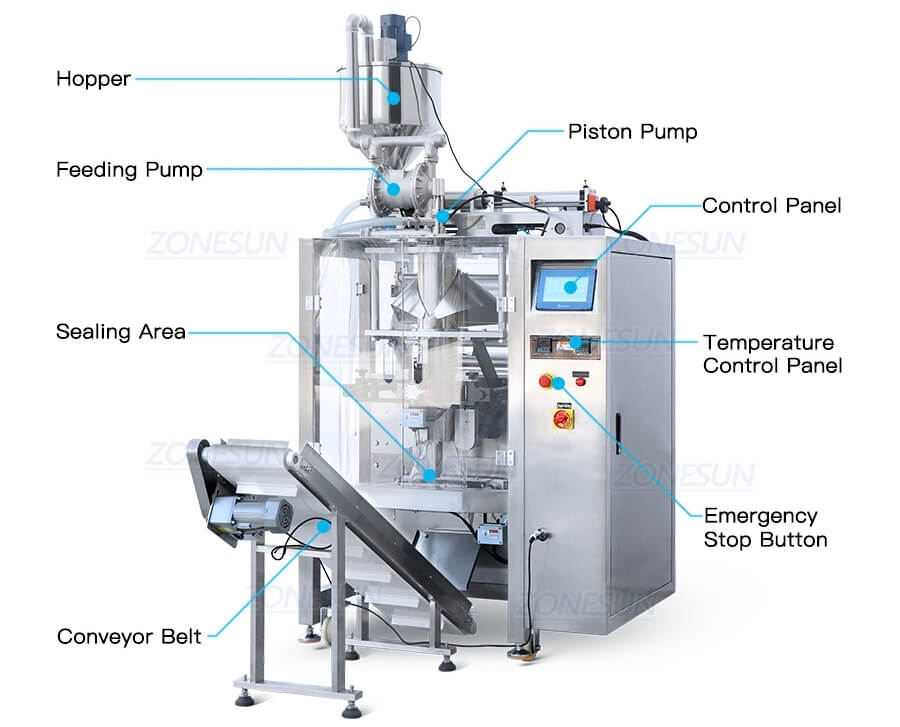Paste Vffs Packaging Machine X3