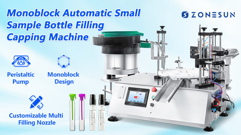 Perfume Sample Filling Capping Machine