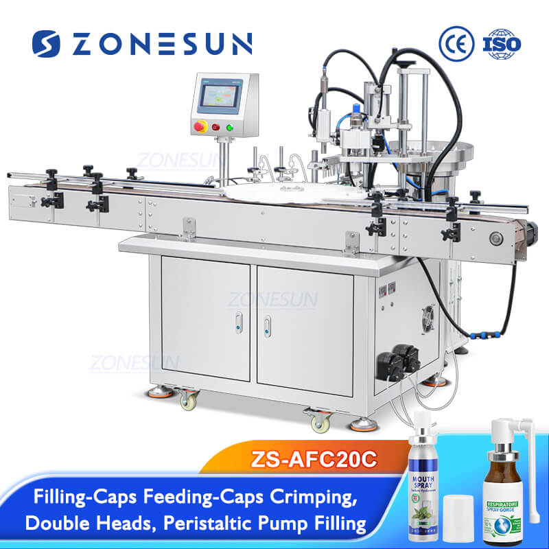 Spray Bottles Liquid Filling Capping Machine Z1