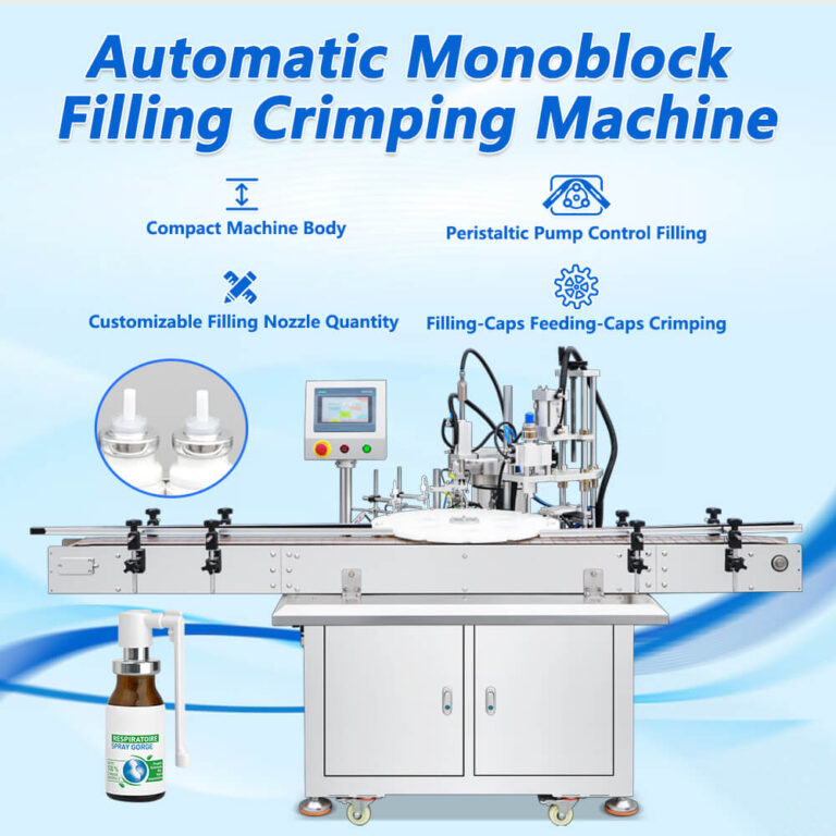 Spray Bottles Liquid Filling Capping Machine Z1