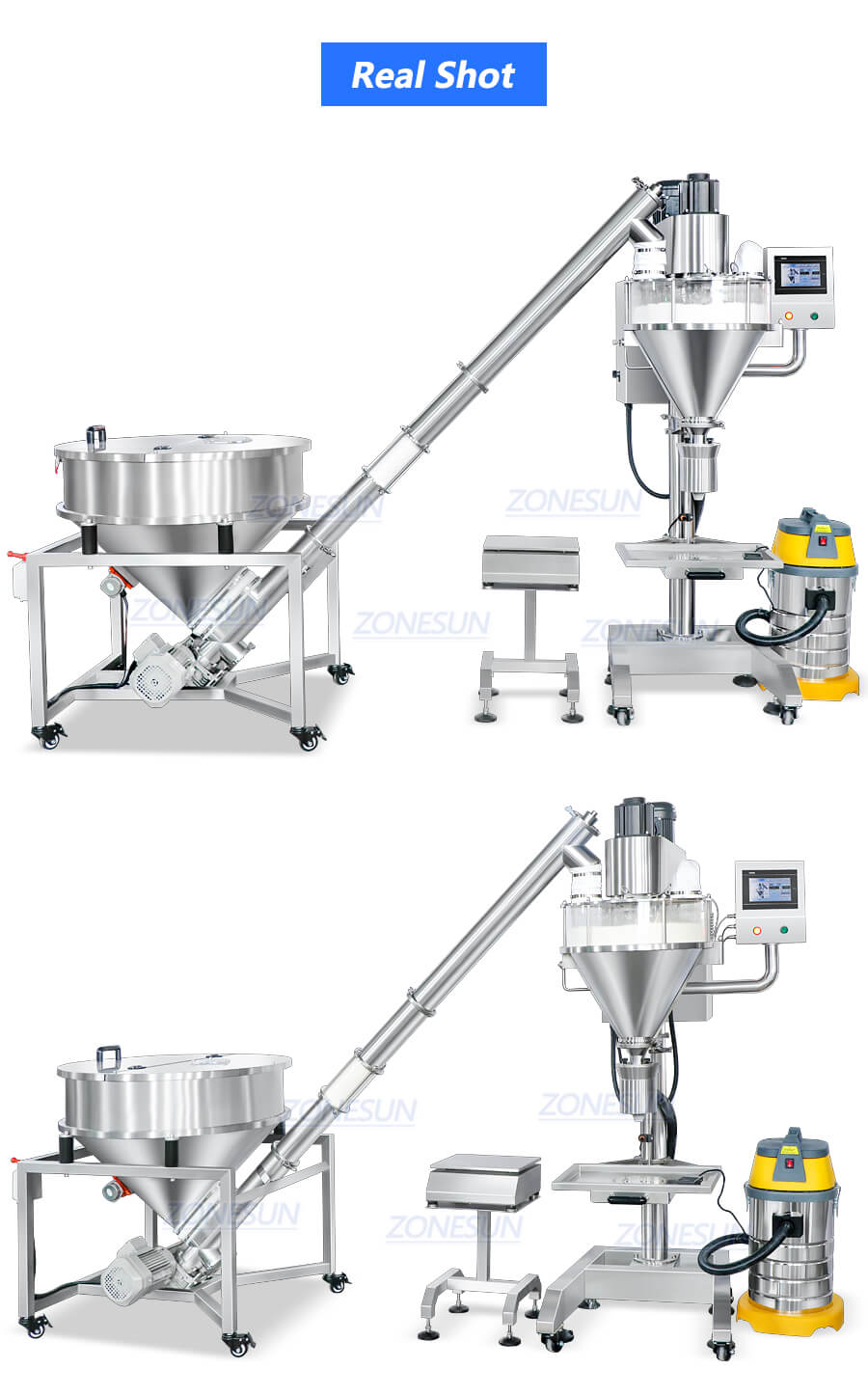 Auger Powder Filling Machine X4