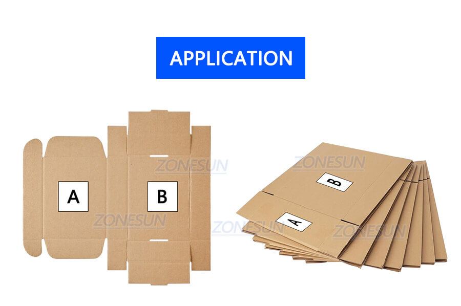 Cardboard Flat Surface Labeling Machine X2
