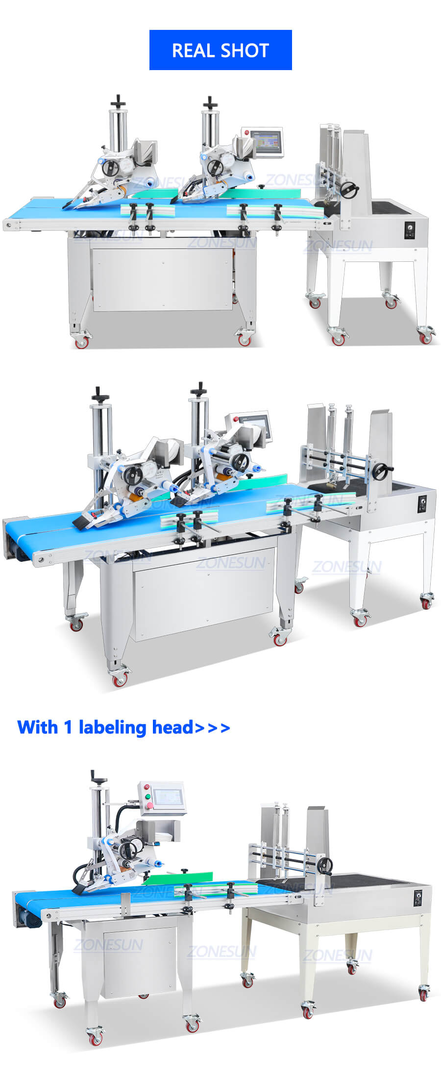 Cardboard Flat Surface Labeling Machine X4