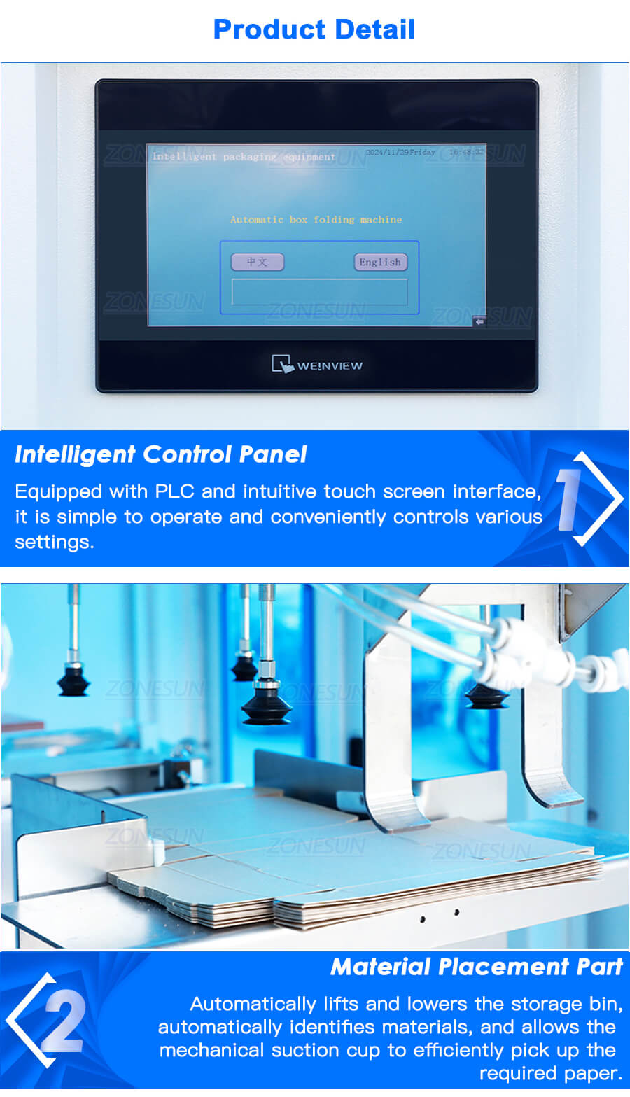 Carton Folding Erector Machine X4