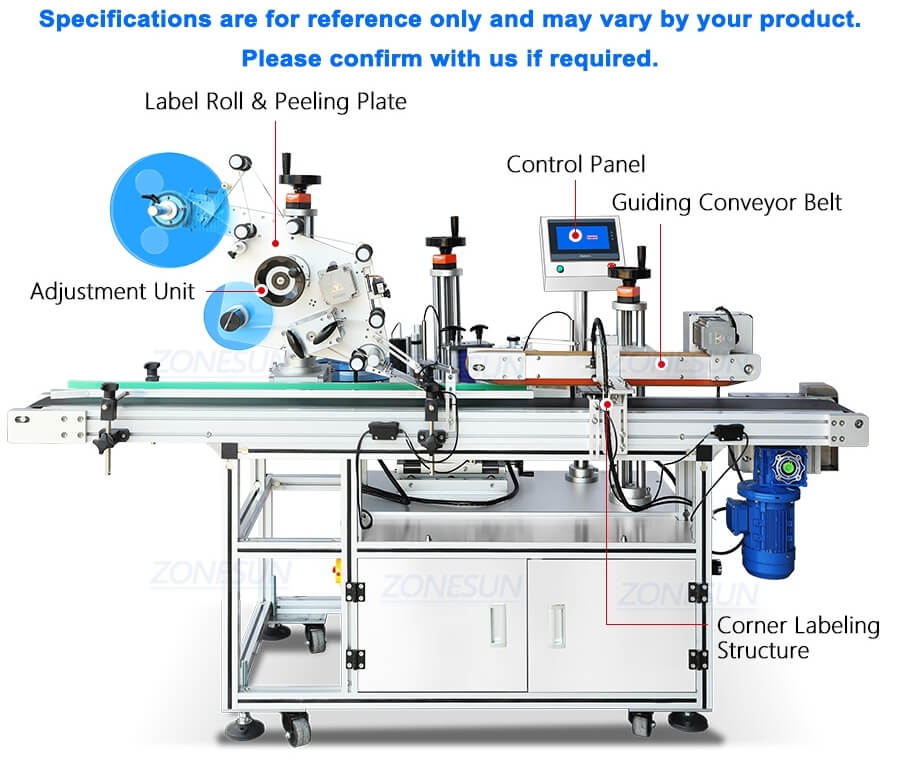 Double Sides Corner Labeling Machine X3
